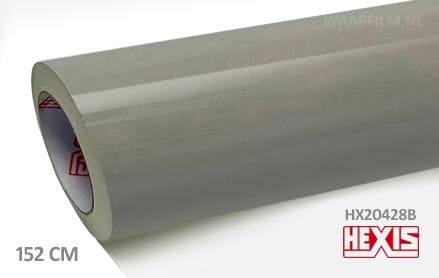 Hexis HX20428B Cloud Grey Gloss wrap film