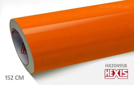Hexis HX20495B Urban Orange Gloss wrap film
