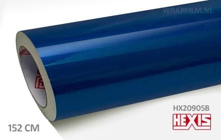 Hexis HX20905B Night Blue Metal Gloss wrap film