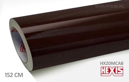 Hexis HX20MCAB Coffee Brown Gloss wrap film