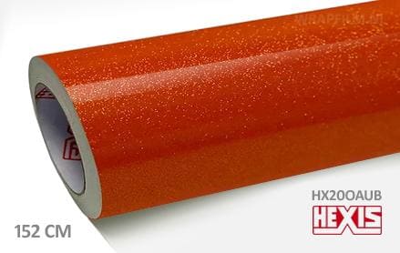 Hexis HX20OAUB Aurora Orange Gloss wrap film