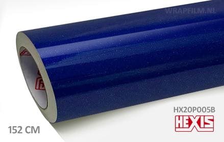 Hexis HX20P005B Triton Blue Gloss wrap film