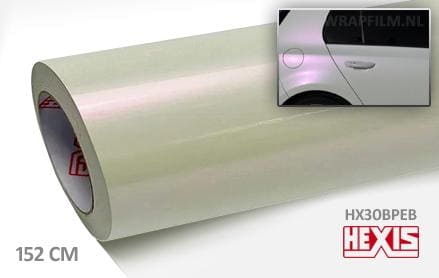 Hexis HX30BPEB Pearl White Gloss wrap film