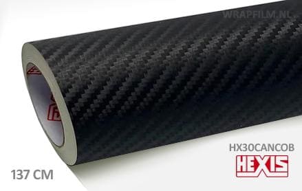 Hexis HX30CANCOB Raven Black Carbon wrap film