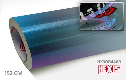 Hexis HX30G446B Chameleon Grey Gloss wrap film