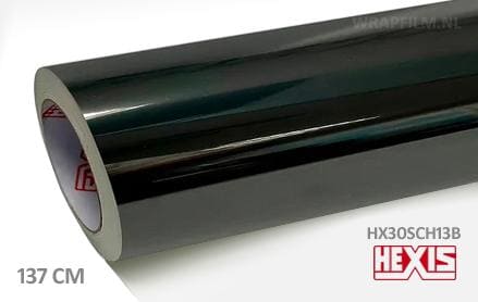 Hexis HX30SCH13B Super Chrome Black Gloss wrap film