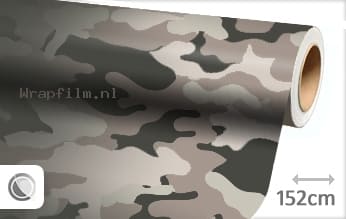 Camouflage wrap film