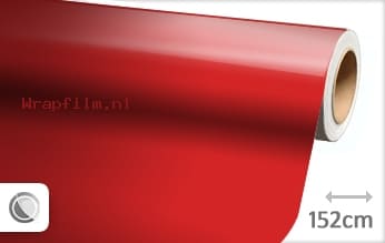 Glans rood wrap film