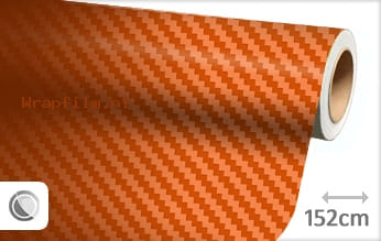 Oranje 3D carbon wrap film